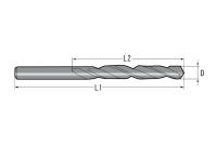 DHSSE-7,2 Co Сверло DIN338